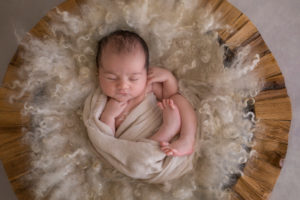 Sleeping newborn Perth baby